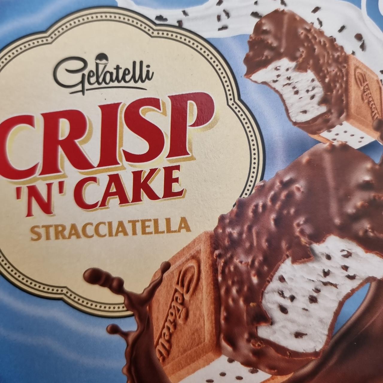 Zdjęcia - Lody Crisp 'n' cake stracciatella Gelatelli