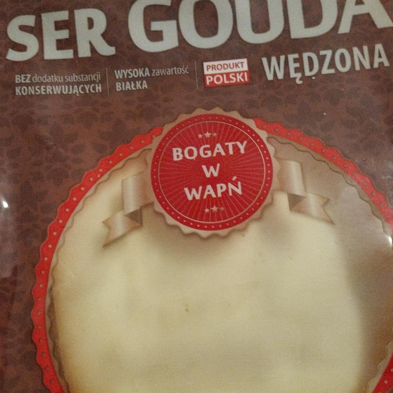 Zdjęcia - Ser gouda wędzona Mlekovita