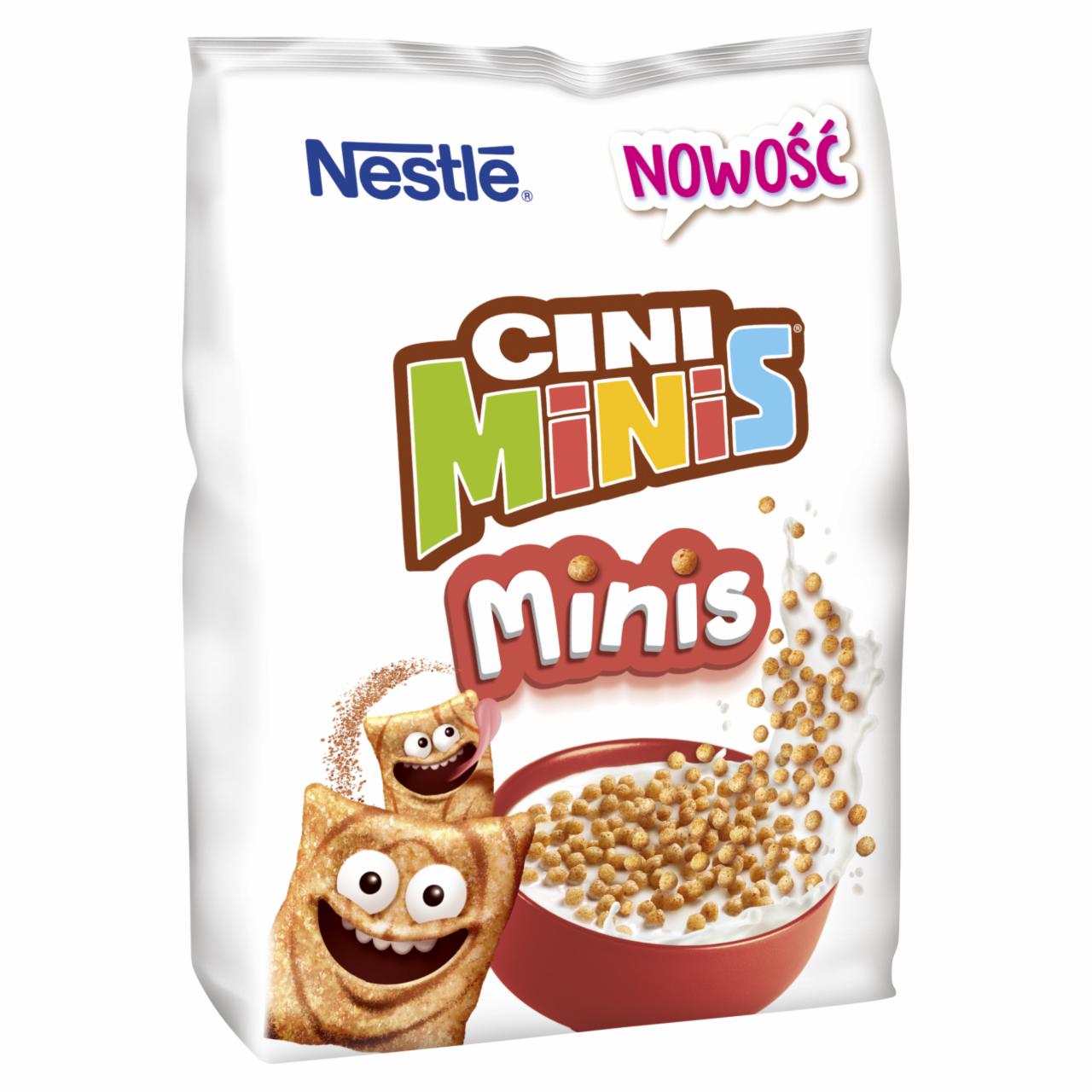 Zdjęcia - Nestlé Cini Minis Minis Zbożowe kuleczki o smaku cynamonowym 210 g