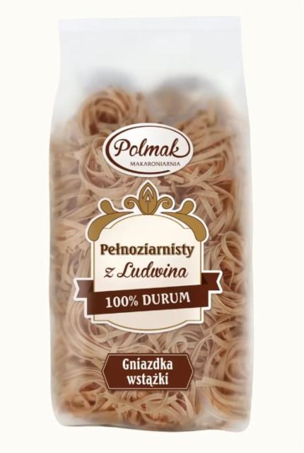 Zdjęcia - Pełnoziarnisty z ludwina 100% durum gniazdka wstążki Polmak makaroniarnia