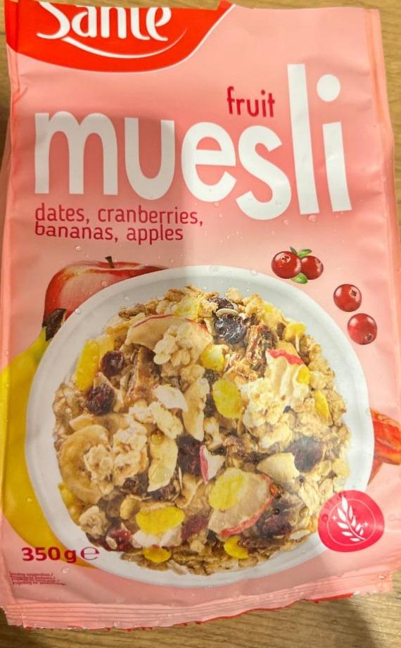 Zdjęcia - Fruit muesli Sante