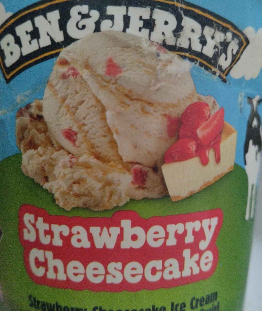 Zdjęcia - Strawberry Cheesecake Ben & Jerry's