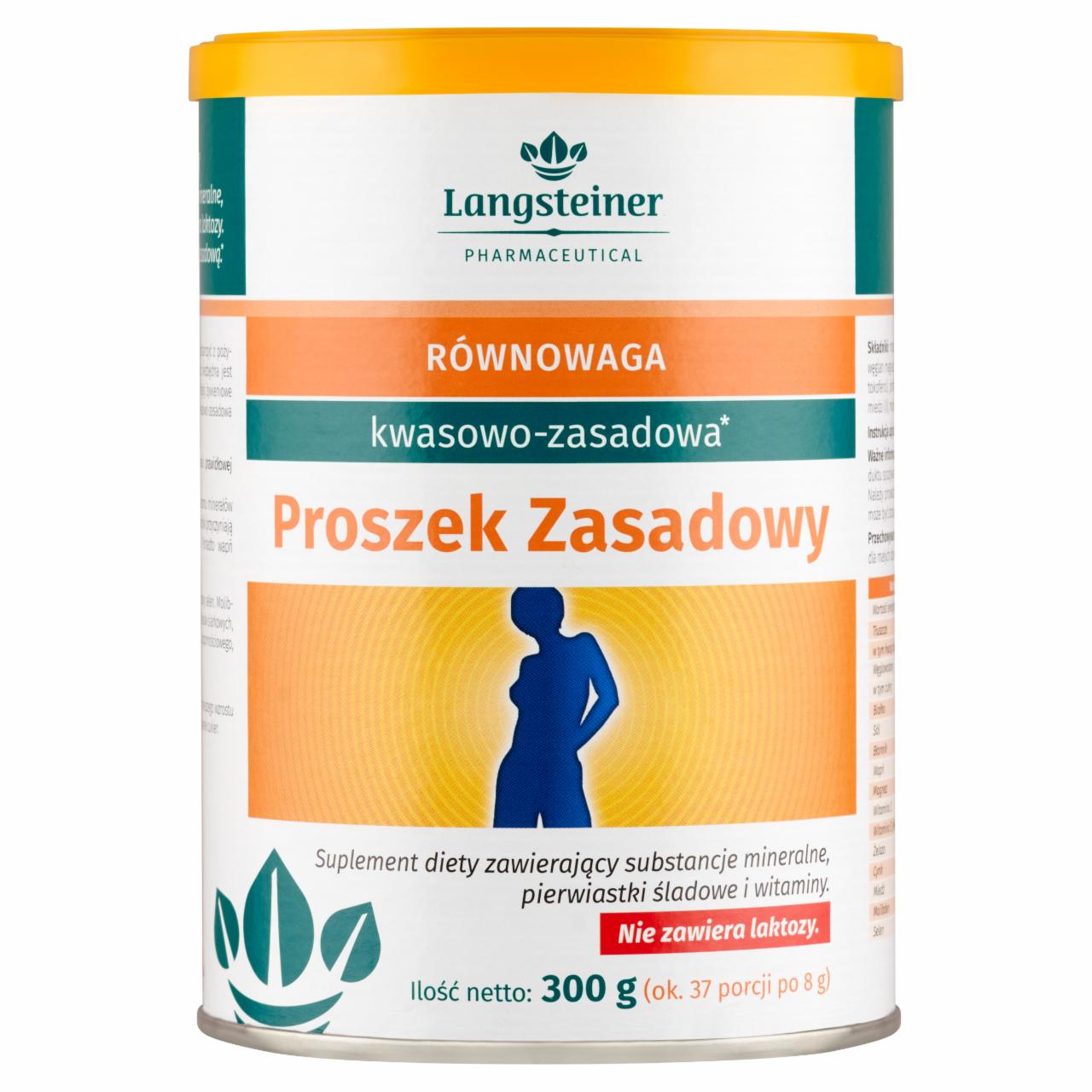 Zdjęcia - Langsteiner Pharmaceutical Suplement diety proszek zasadowy 300 g