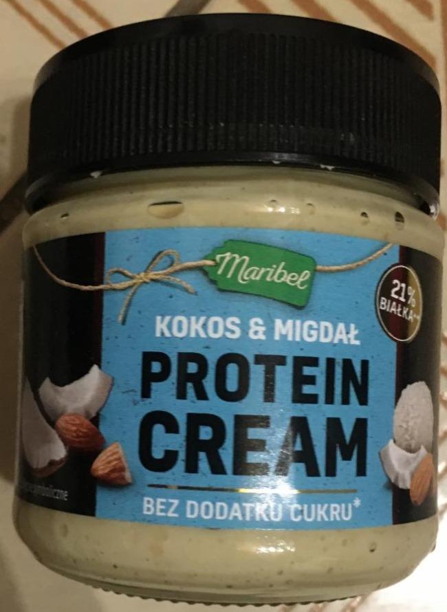 Zdjęcia - Protein cream kokos & migdał Maribel