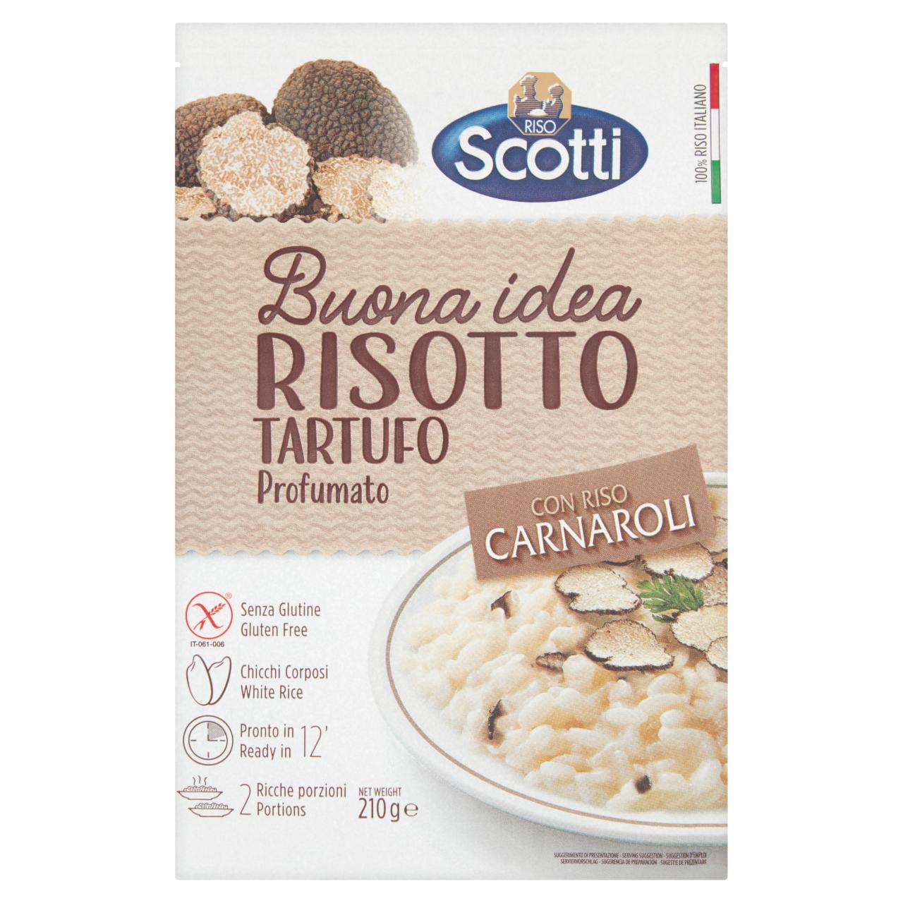 Zdjęcia - Riso Scotti Risotto z truflami 210 g