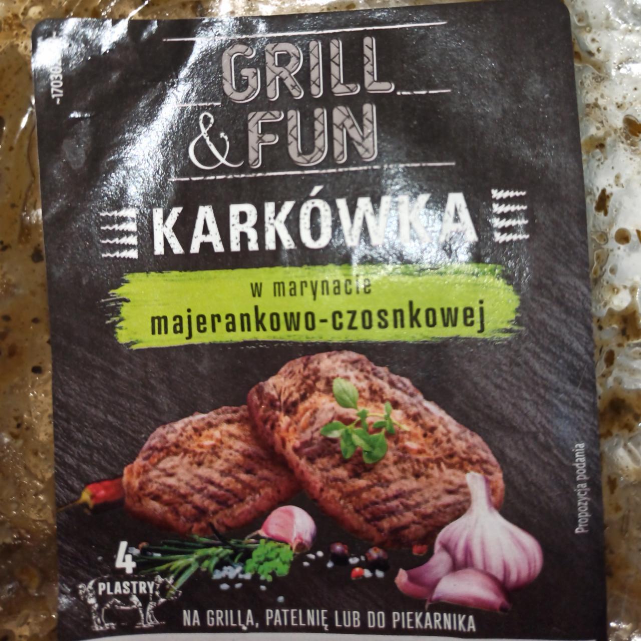 Zdjęcia - Karkówka w marynacie majerankowo czosnkowej Grill & Fun