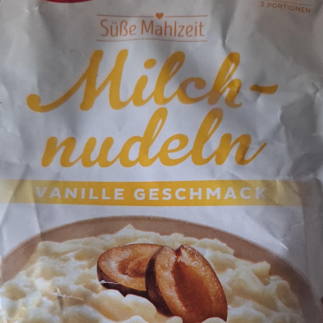 Zdjęcia - Milchnudeln vanille geschmack Dr.Oetker