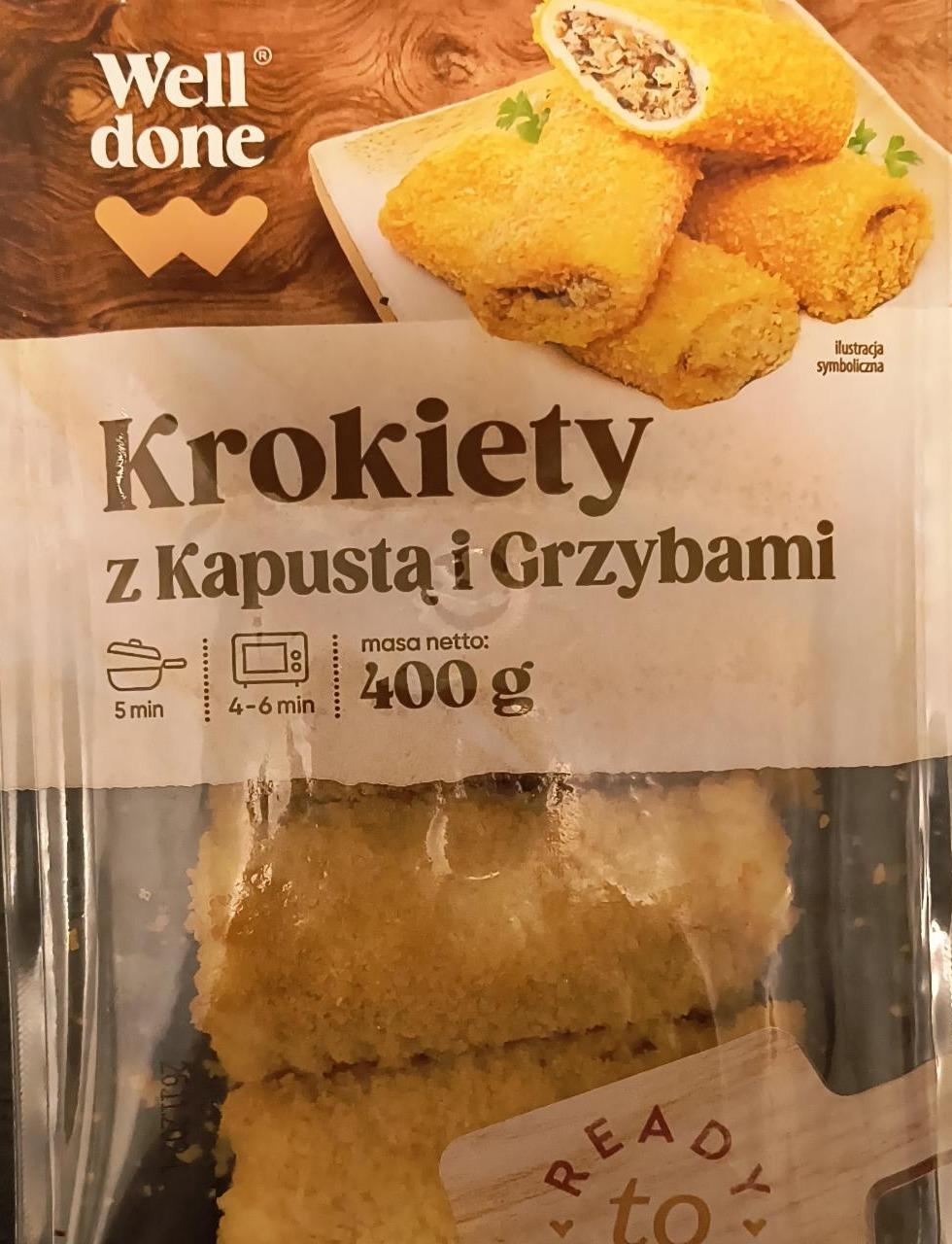 Zdjęcia - Krokiety z kapustą i grzybami Well done