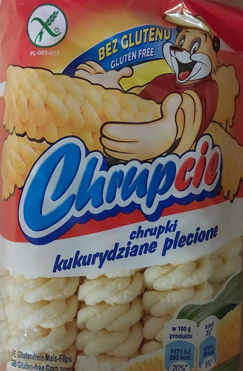 Zdjęcia - Chrupki kukurydziane plecione Chrupcie