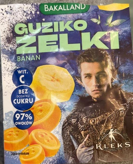 Zdjęcia - Guziko żelki banan Bakalland