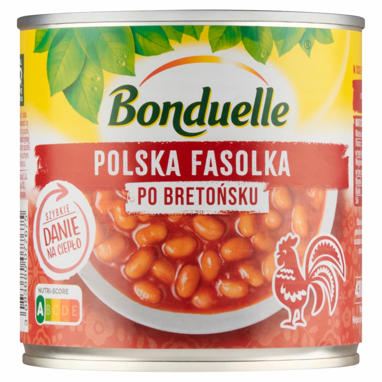 Zdjęcia - Bonduelle Polska fasolka po bretońsku 430 g