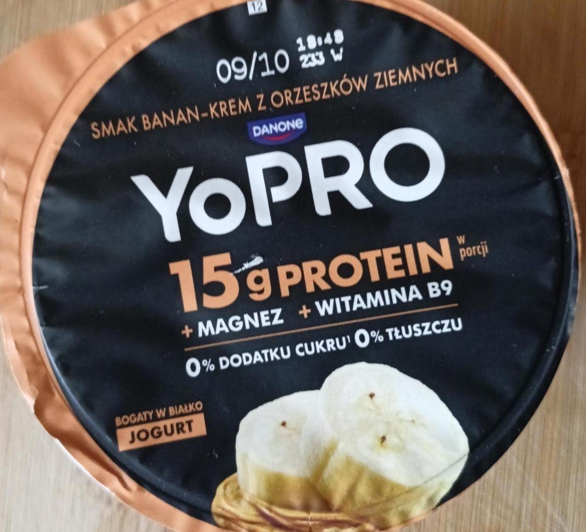 Zdjęcia - YoPRO s,ak banan krem z orzeszków ziemnych Danone