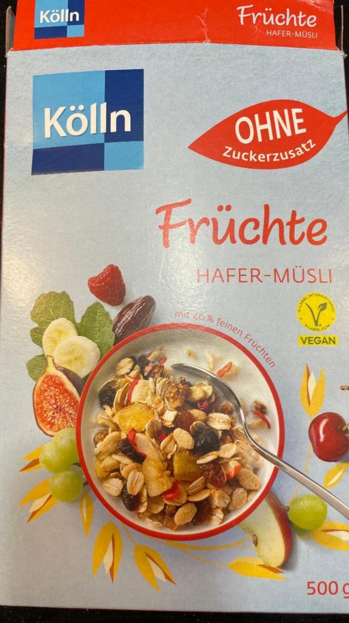 Zdjęcia - Hafermüsli Früchte Kölln