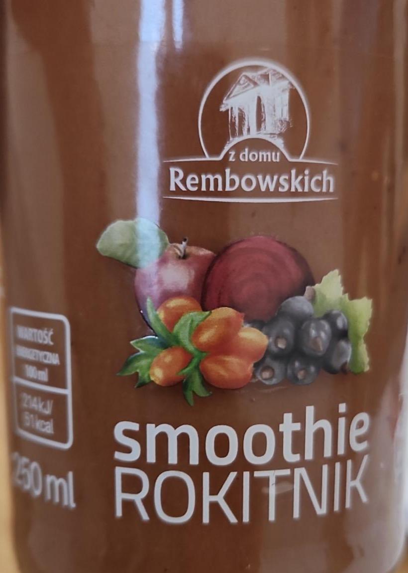 Zdjęcia - Smoothie rokitnik Z domu Rembowskich