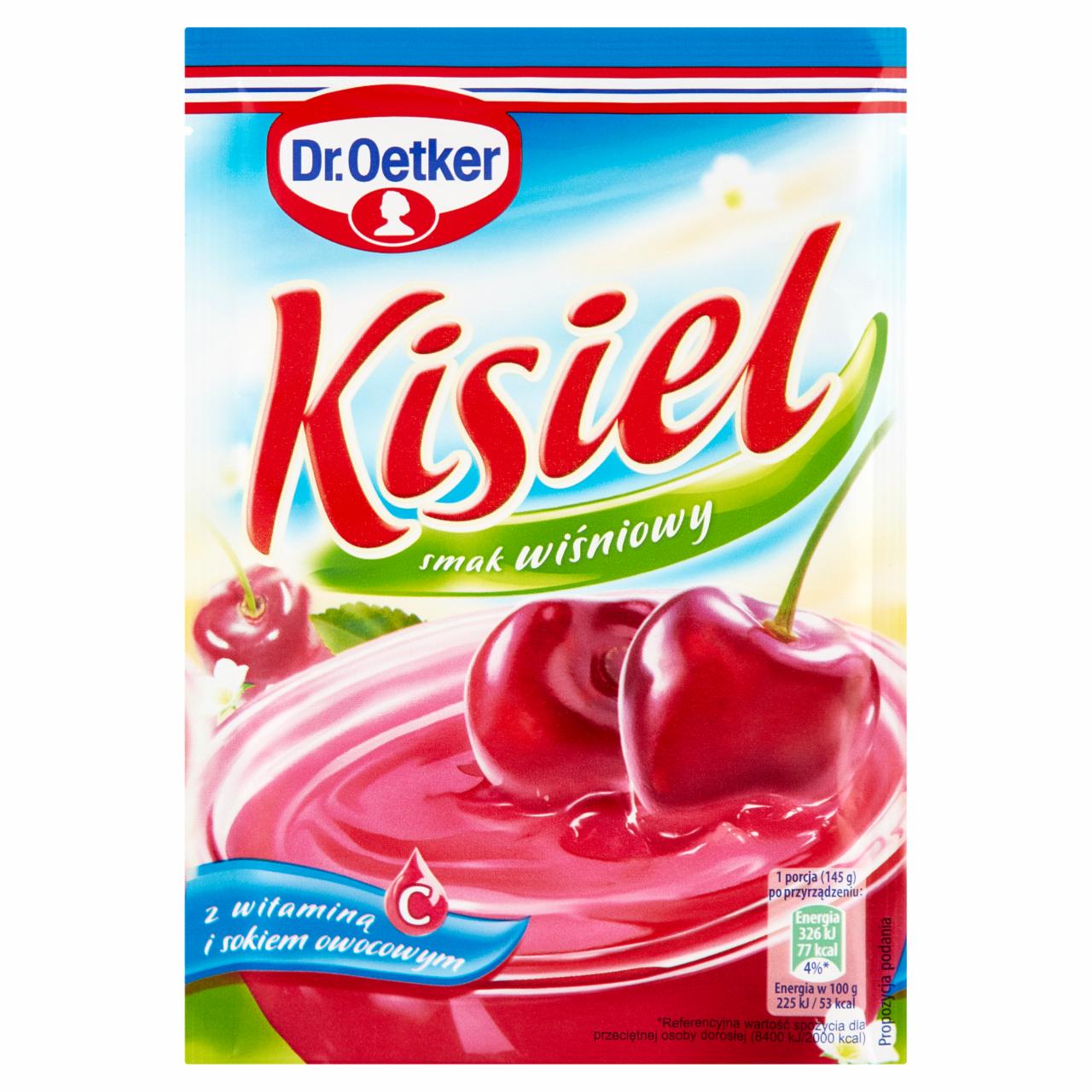 Zdjęcia - Dr. Oetker Kisiel smak wiśniowy 38 g