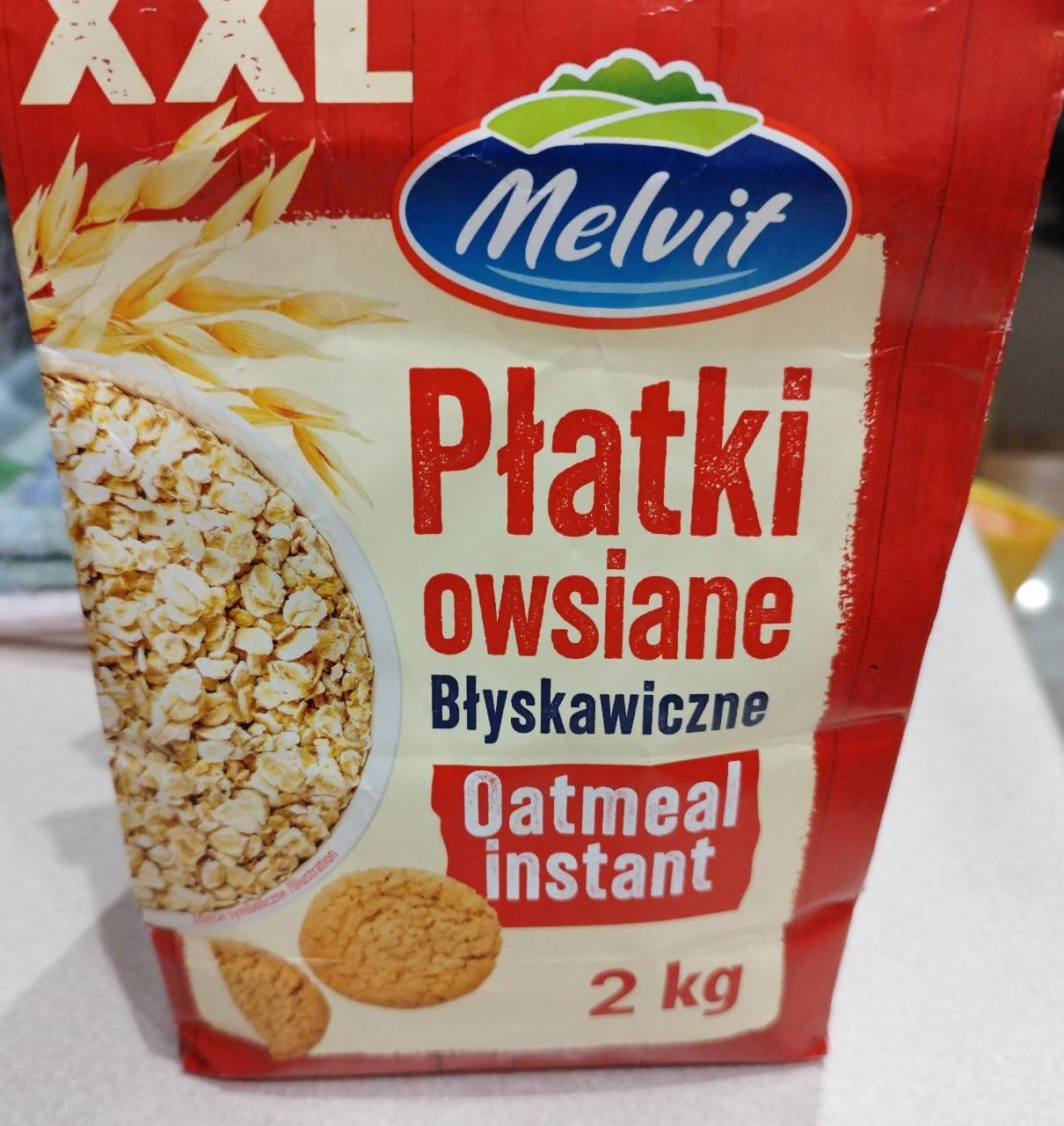 Zdjęcia - Płatki owsiane błyskawiczne XXL Melvit