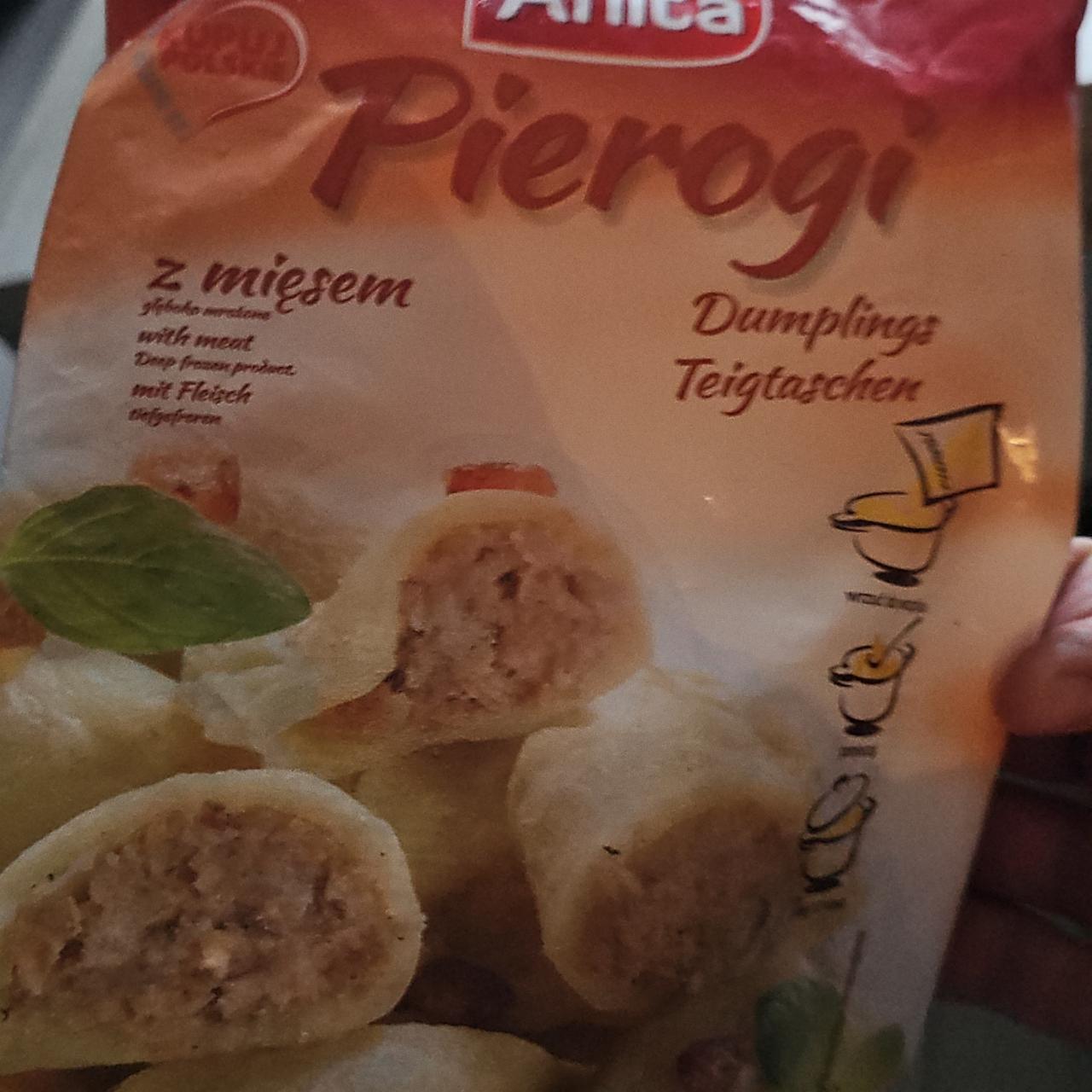 Zdjęcia - Pierogi z mięsem Anita