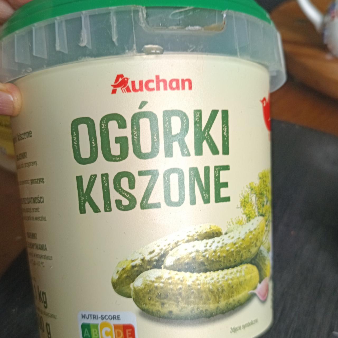 Zdjęcia - Ogórki kiszone Auchan