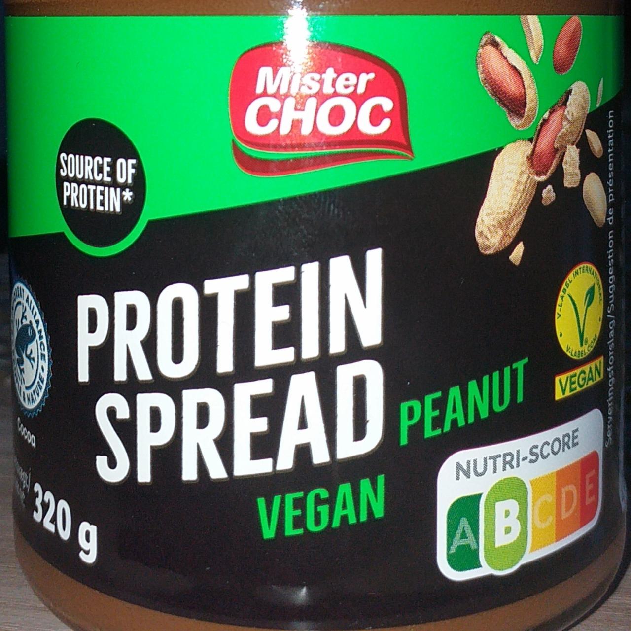 Zdjęcia - Protein spread vegan peanut Mister choc