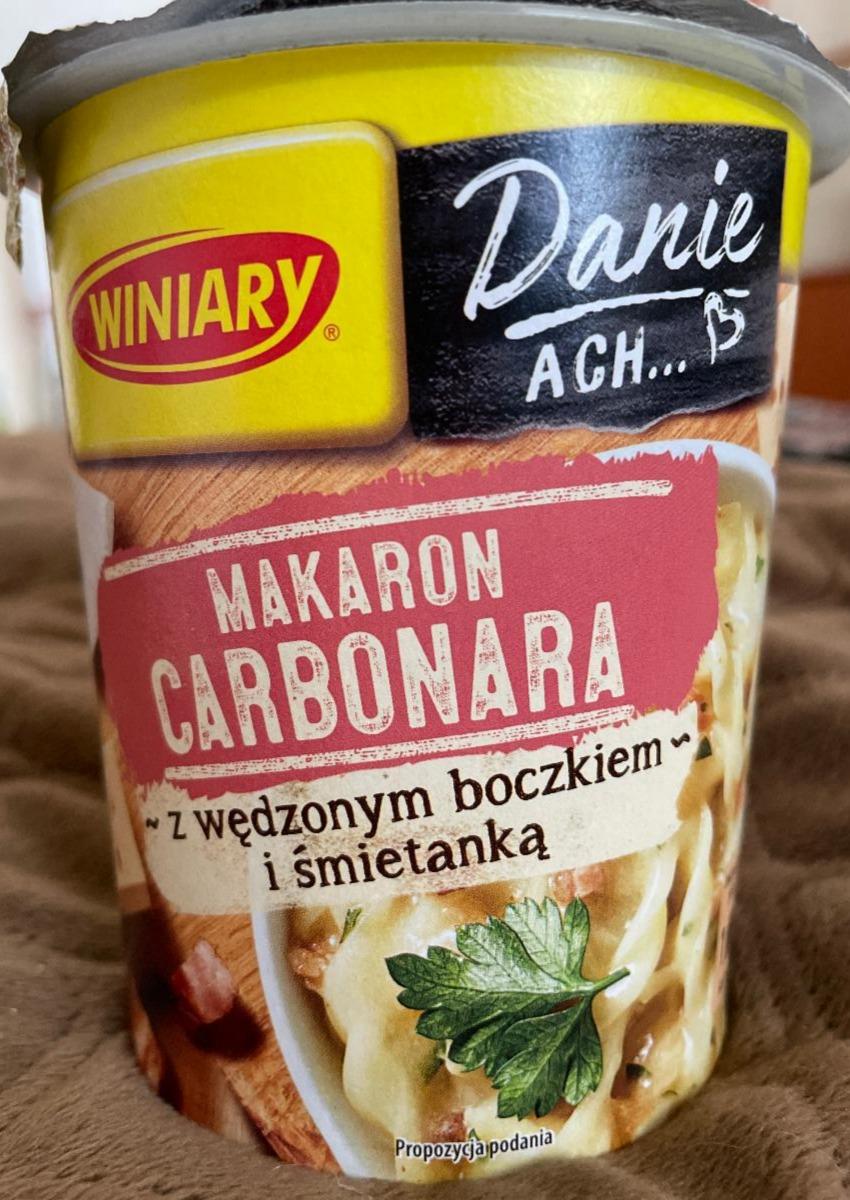 Zdjęcia - Winiary Makaron carbonara 50 g