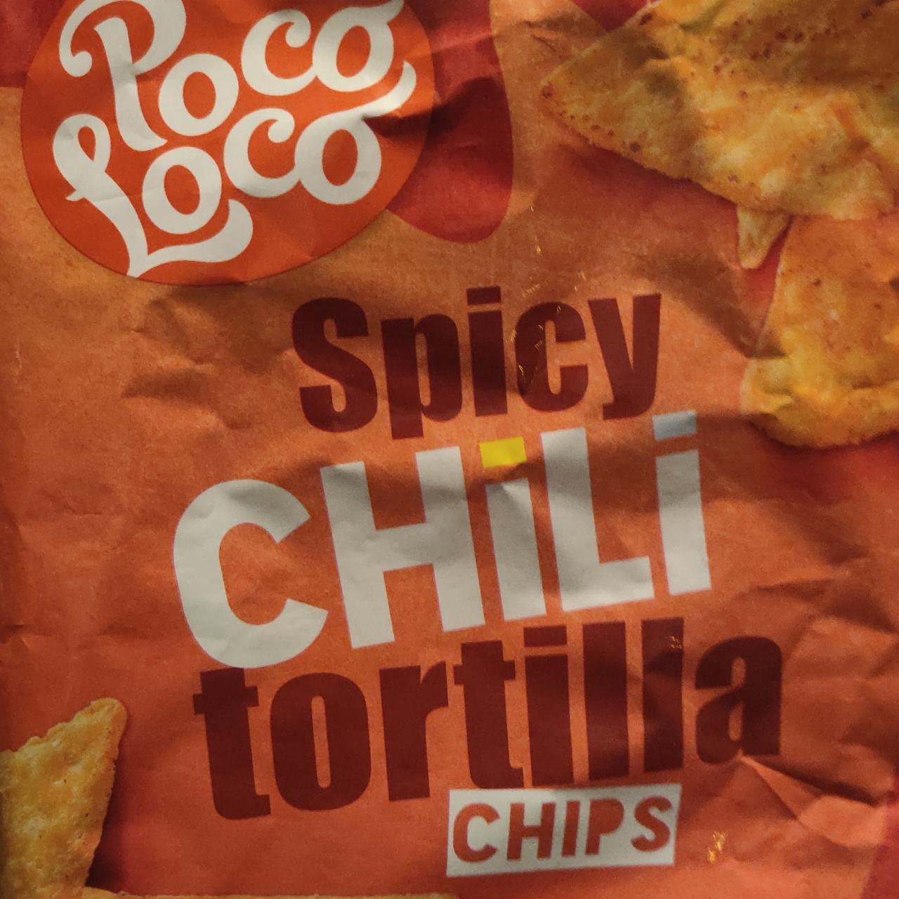 Zdjęcia - Spicy chilli tortilla chips Poco Loco