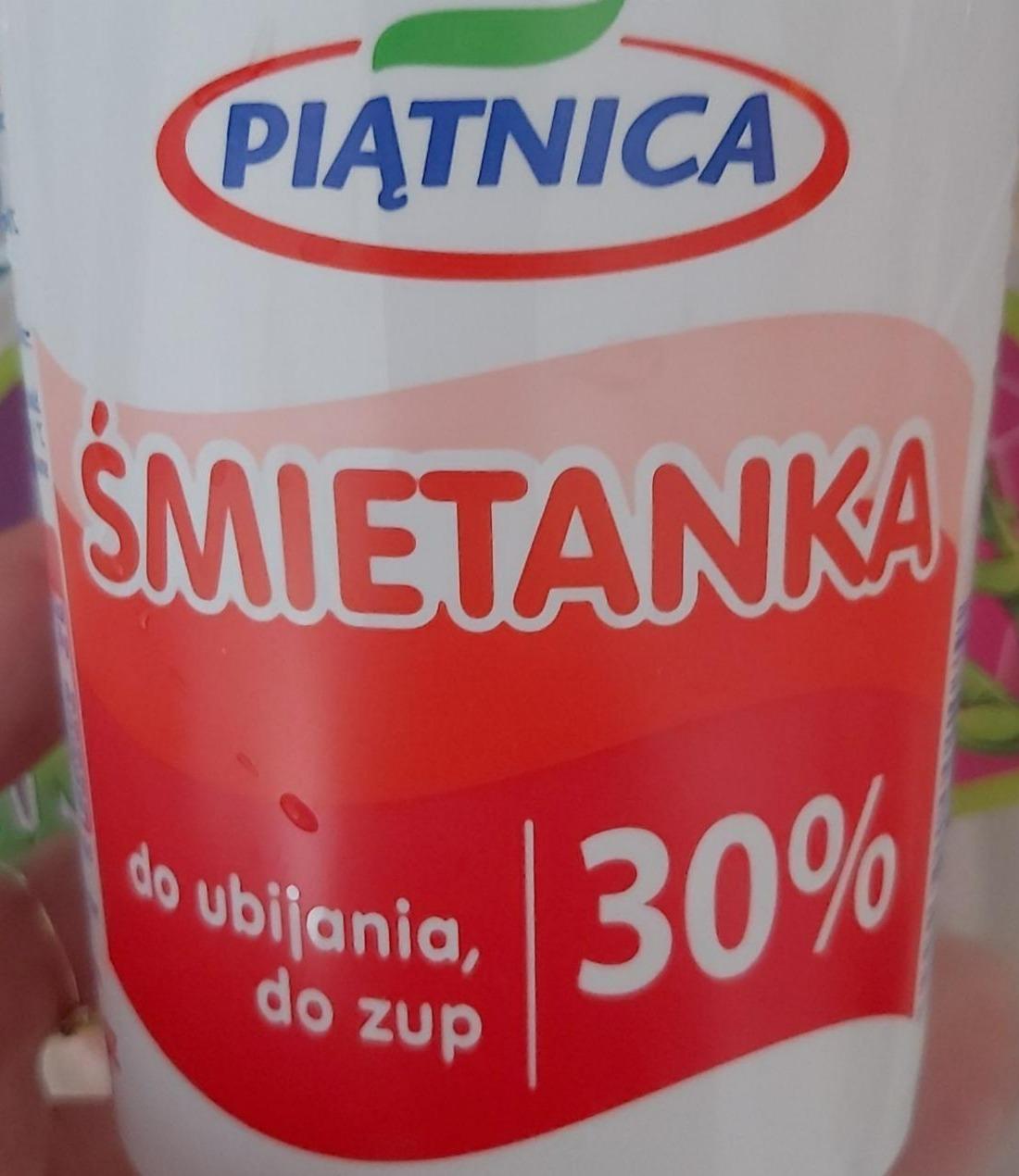 Zdjęcia - Piątnica Śmietanka 30 % 200 ml