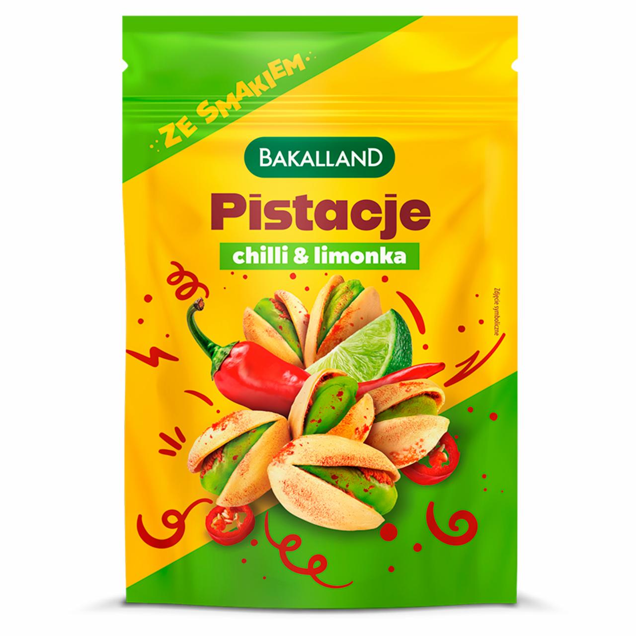 Zdjęcia - Bakalland Pistacje chilli & limonka 70 g