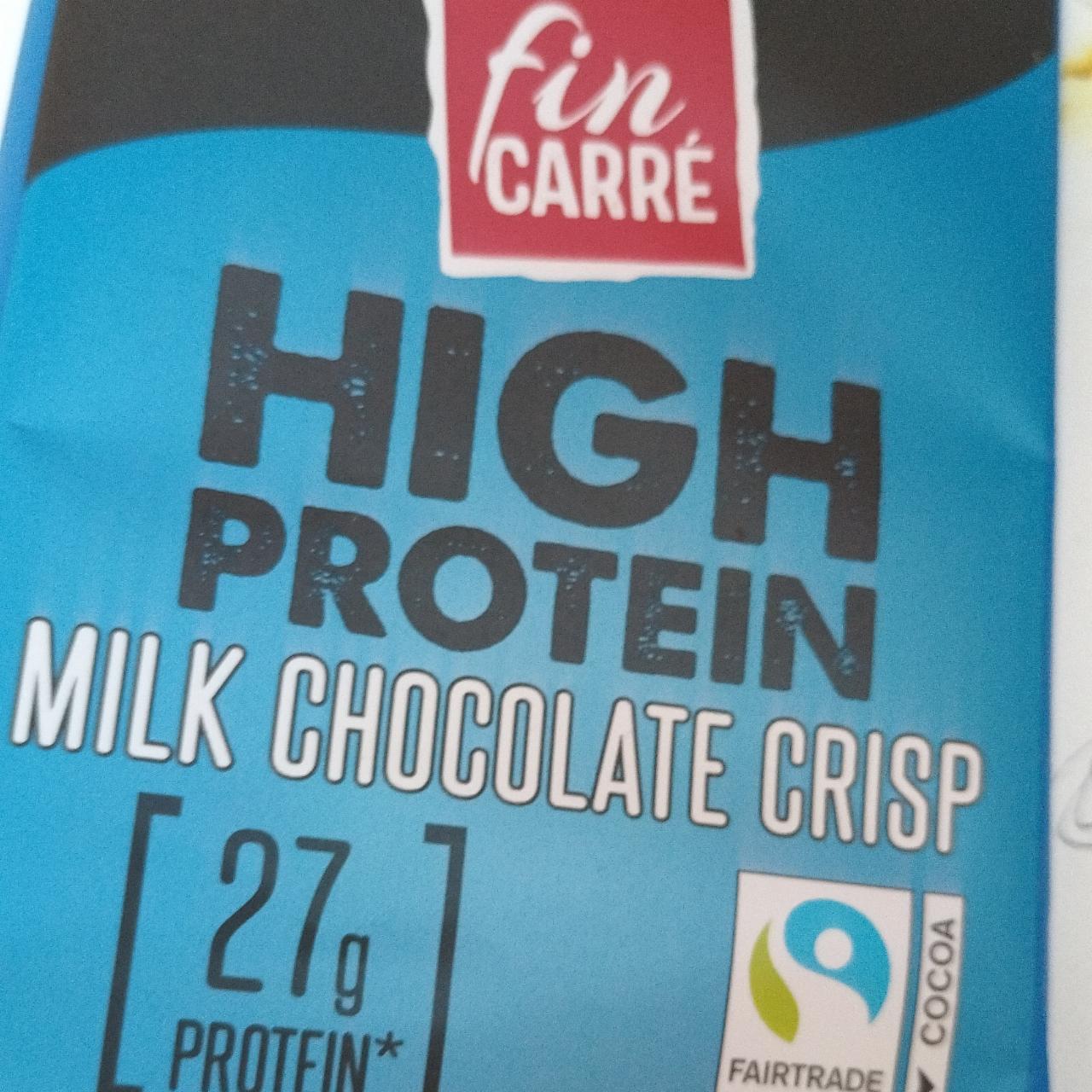 Zdjęcia - High protein chocolate crisp Fin Carré