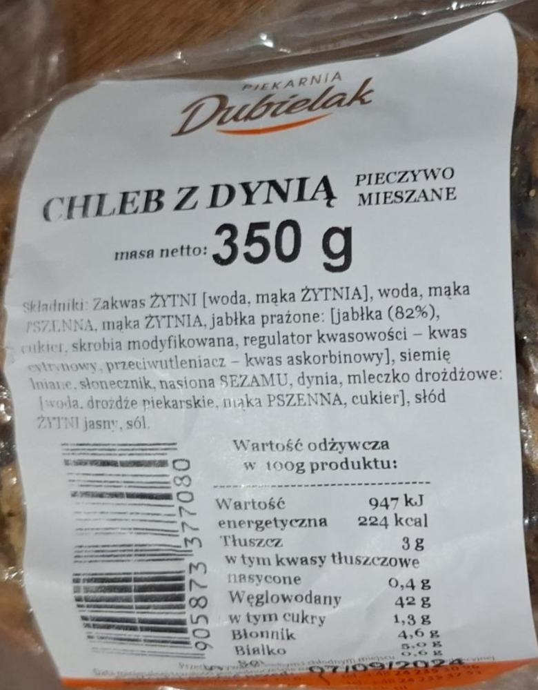 Zdjęcia - Chleb z dynią Piekarnia Dubielak