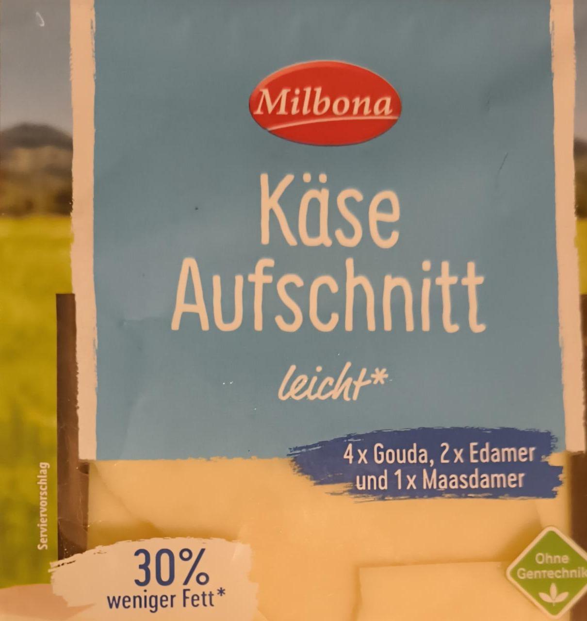 Zdjęcia - Käse aufschnit leicht Milbona