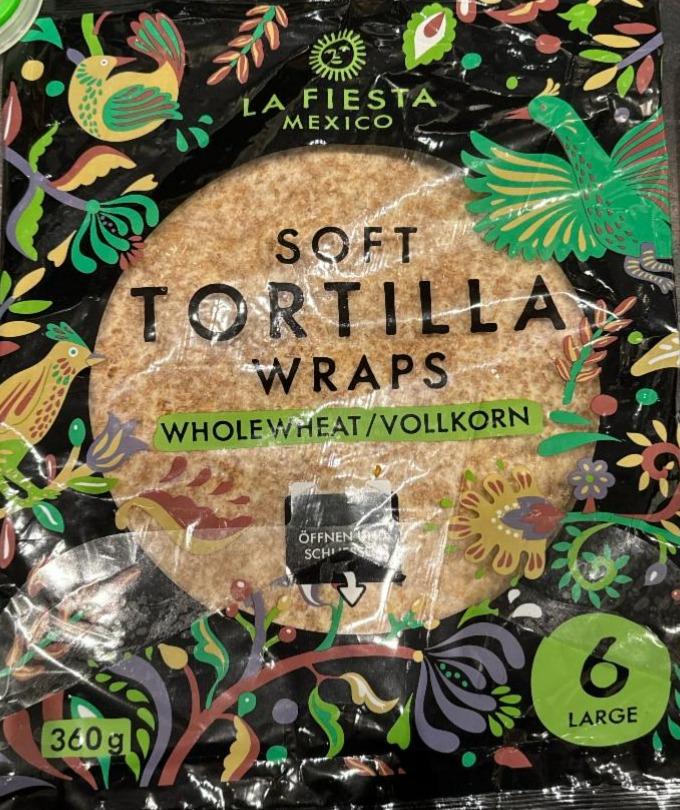 Zdjęcia - Soft tortilla wraps whole wheat La Fiesta Mexico