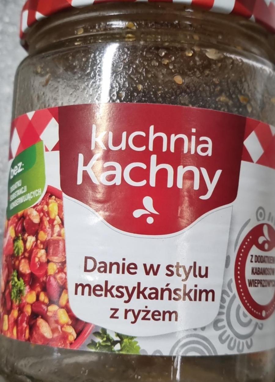 Zdjęcia - Danie w stylu meksykańskim z ryżem Kuchnia Kachny