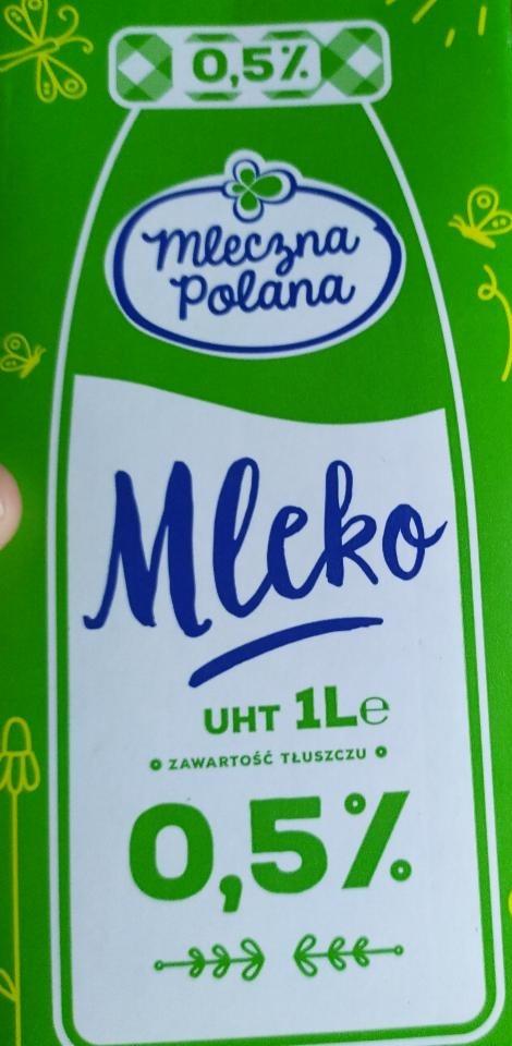 Zdjęcia - Mleko 0.5% Mleczna polana