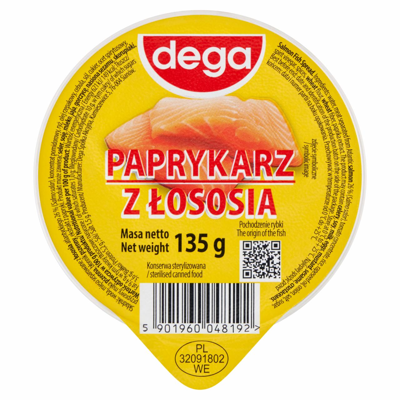 Zdjęcia - Paprykarz z łososia Dega