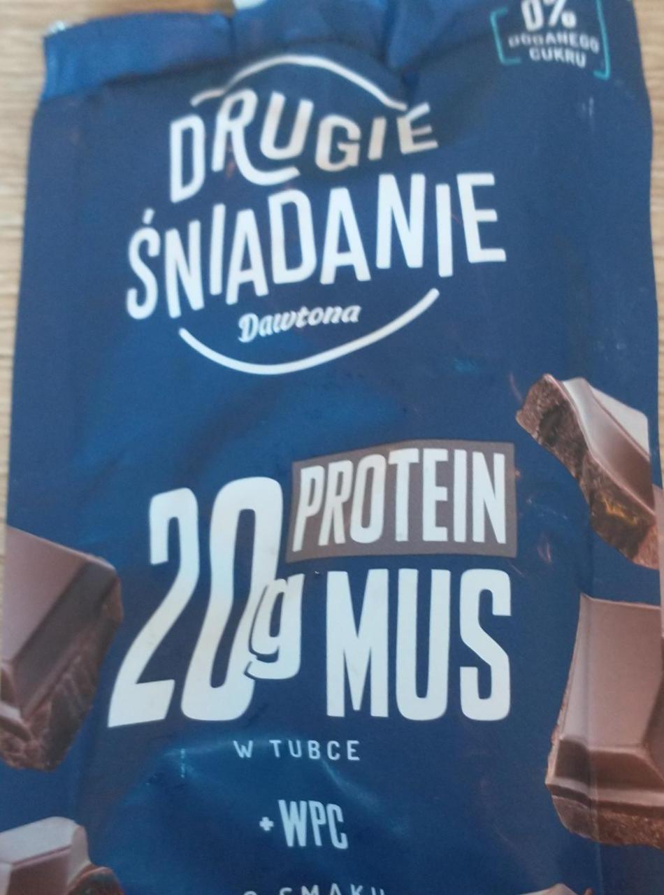 Zdjęcia - Drugie śniadanie protein mus czekolada Dawtona