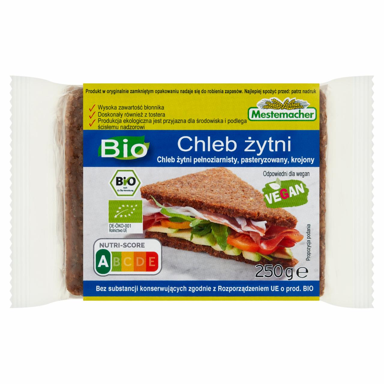 Zdjęcia - Mestemacher Chleb żytni 250 g