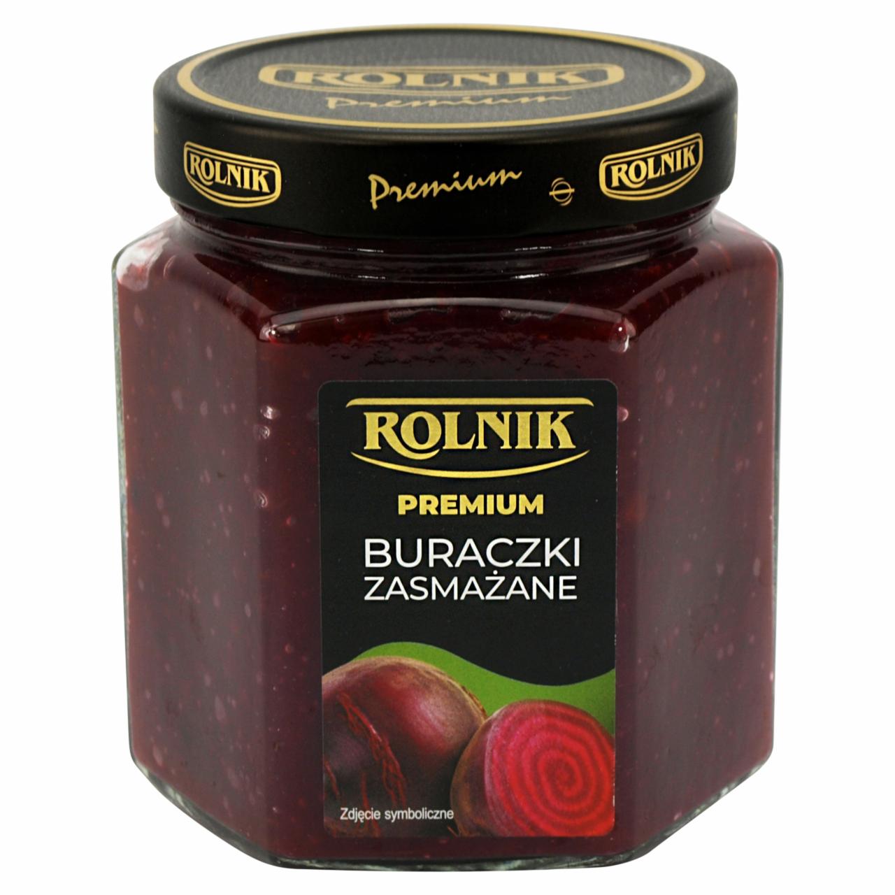 Zdjęcia - Rolnik Premium Buraczki zasmażane 540 g