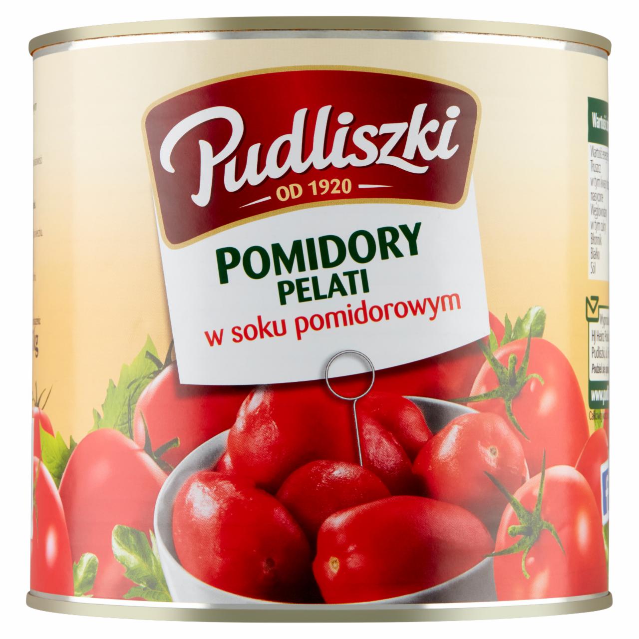 Zdjęcia - Pudliszki Pomidory pelati w soku pomidorowym