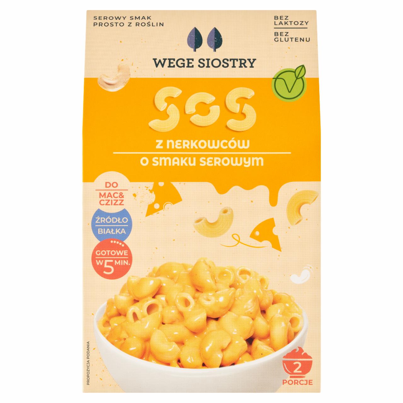 Zdjęcia - Wege Siostry Sos z nerkowców o smaku serowym 35 g