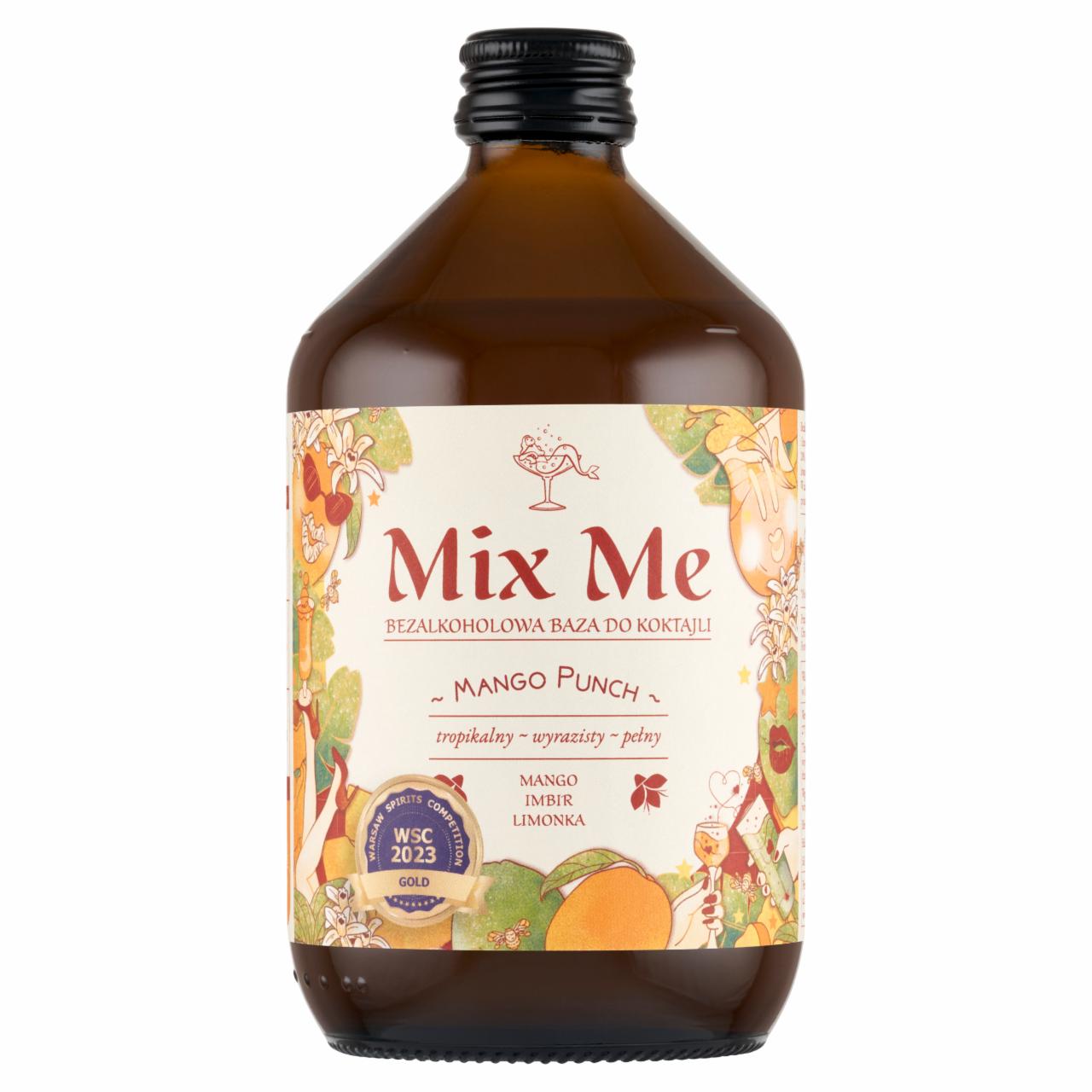 Zdjęcia - Mix Me Mango Punch Bezalkoholowa baza do koktajli 500 ml