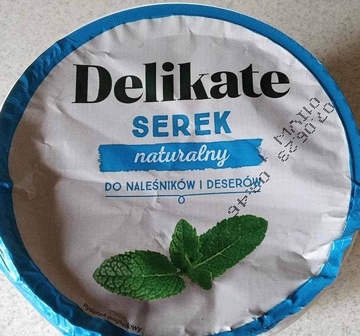 Zdjęcia - Serek naturalny Delikate