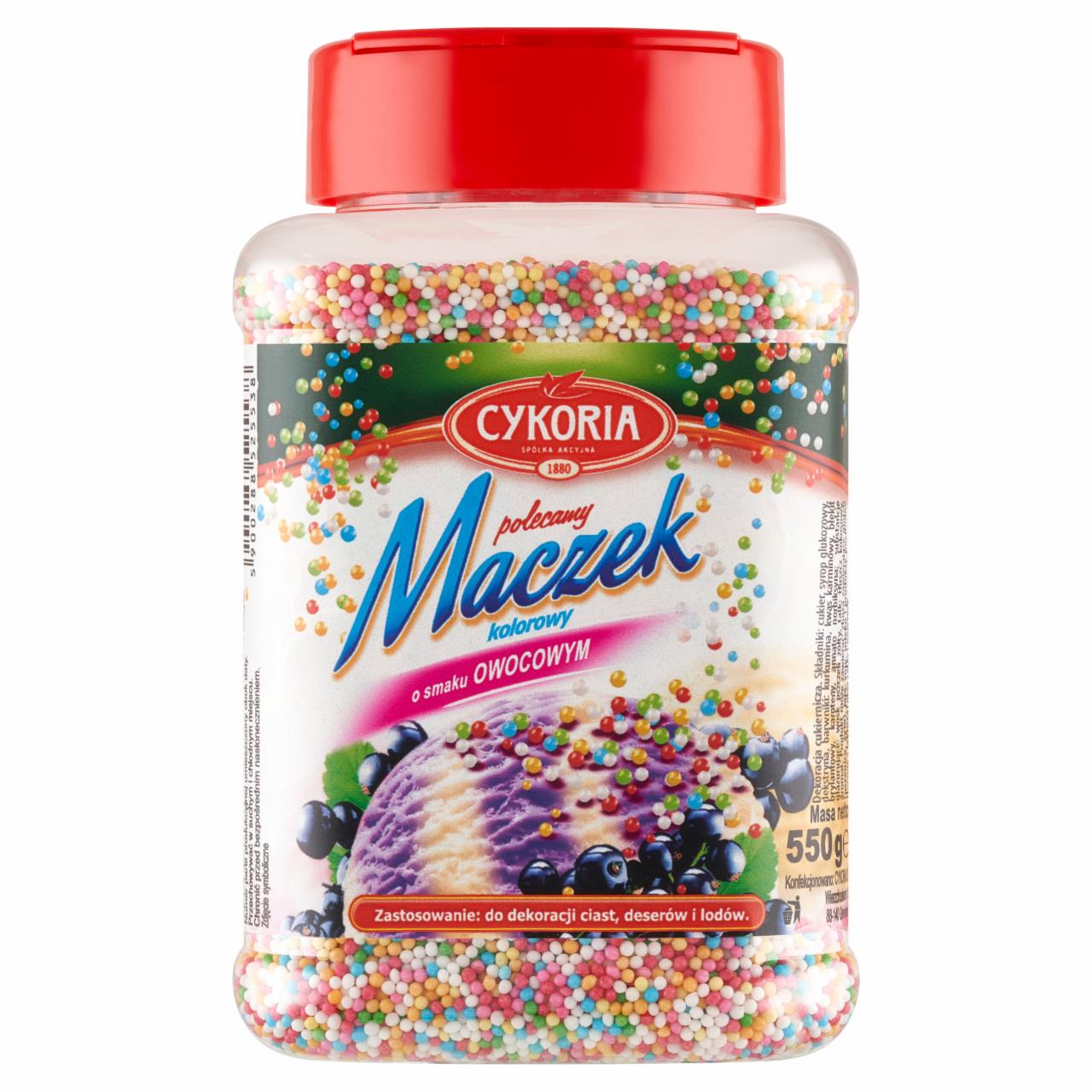 Zdjęcia - Cykoria Maczek kolorowy o smaku owocowym 550 g