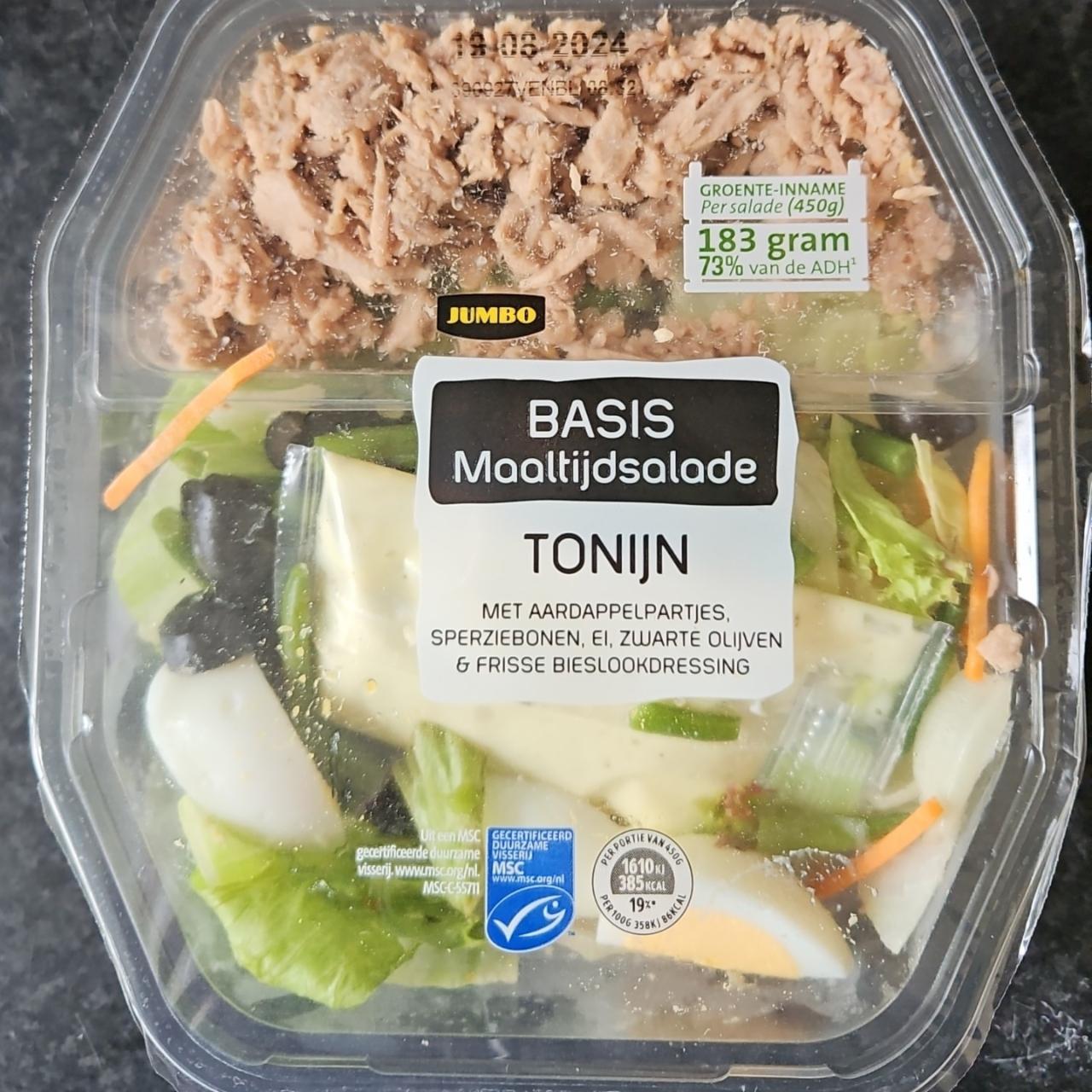 Zdjęcia - Basis maaltijdsalade tonijn Jumbo