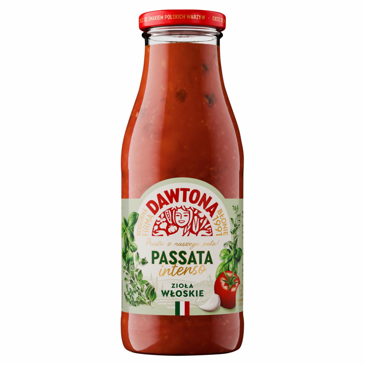 Zdjęcia - Dawtona Passata Intenso zioła włoskie 500 g