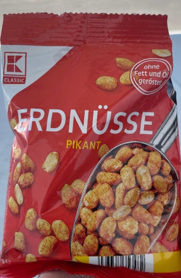 Zdjęcia - Erdnüsse pikant K-Classic