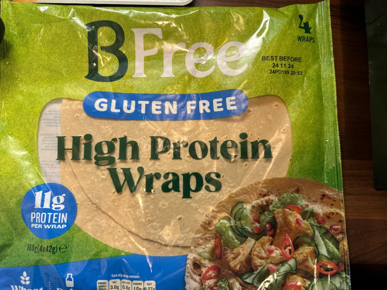 Zdjęcia - Gluten free high protein wraps Bfree