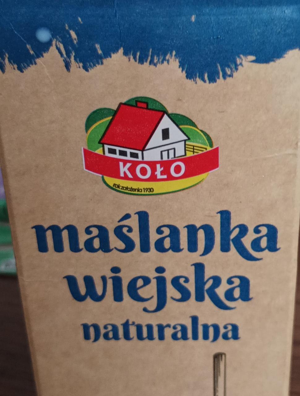 Zdjęcia - Maślanka wiejska naturalna Koło