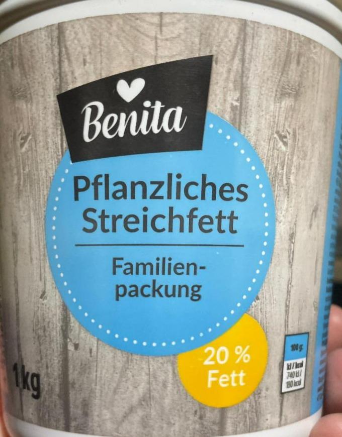 Zdjęcia - Pflanzliches streichfett familienpackung Benita