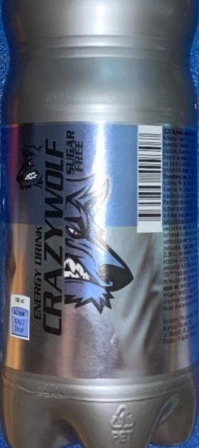 Zdjęcia - Energy drink sugar free Crazy Wolf