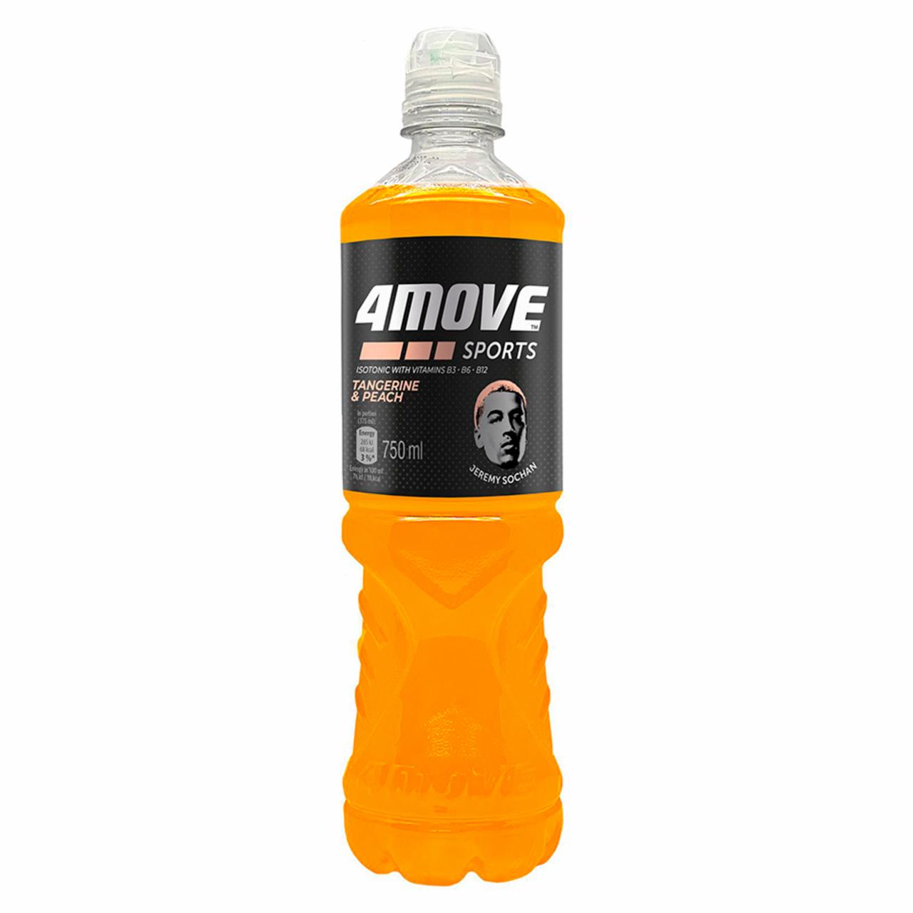 Zdjęcia - 4Move Napój izotoniczny niegazowany o smaku mandarynka-brzoskwinia 750 ml